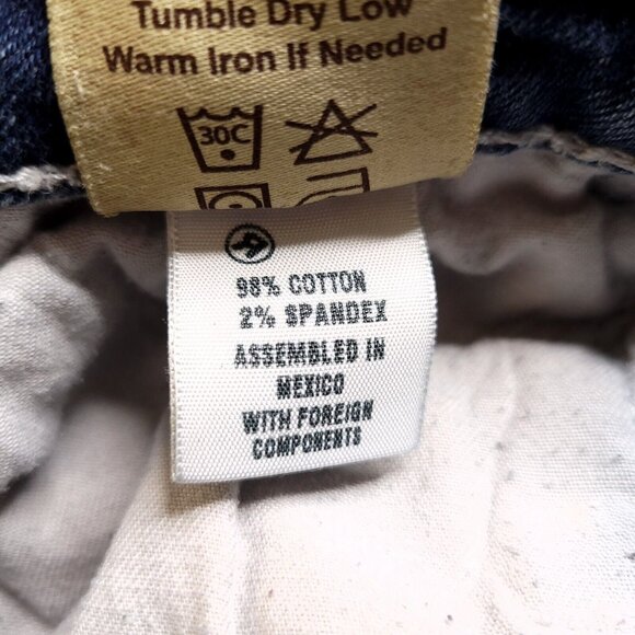 Big Star Liv Slim Bootcut Jeans Womens 26R Medium Wash Low Rise Stretch - Picture 10 of 10